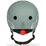 Шлем детский Scoot and Ride Зеленый с фонариком 45-51см (SR-181206-GREENLINES): Цвет зеленый