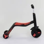 Самокат детский 3в1 Best Scooter с PU колёсами (свет+музыка) - Red (80454) фото 7