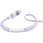 Кабель Baseus Cable USB-C to USB-C Display 2 Fast Charging 100W 1m Purple (P10382702511-00) фото 3