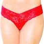 Женские трусики SoftLine - Thongs 2440, M/L (red)
