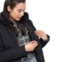 Куртка Jack Wolfskin North York Coat W 1205501-6000 44 черная зимняя с капюшоном: Вид Куртки