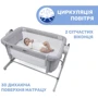 Дитяче ліжечко Chicco Next2Me Magic Evo (87041.72): Матеріал пластик