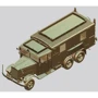 Krupp L3H163 Kfz.72, Німецький тягач ІІ МВ, WWII German radio truck (ICM35462): Масштаб 1:35