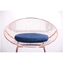 Стул барный AMF Chik, rose gold, royal blue (545681): Тип Барные