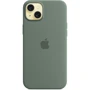 Чехол для iPhone Apple iPhone 15 Plus Silicone Case with MagSafe - Cypress (MT183ZM/A): Цвет зеленый