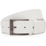 Мужской ремень Borsa Leather белый (V1125FX14-white)