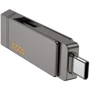 USB-флешка Hoco 32GB UD15 Clever Dual USB 3.2/Type-C Gray: Стандарт USB USB Type-C / USB 3.2