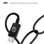 Кабель ArmorStandart USB Cable to Lightning AMD818BL 1m Black (ARM64373): Длина 1 м