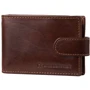 Мужская визитница DNK Leather коричневая (DNKTW-02-VT-brown)