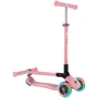 Самокат Globber серии PRIMO FOLDABLE LIGHTS, пастельно-розовый, 3 колеса с подсветкой 50 кг 3+ (432-211-3): Максимальная допустимая нагрузка, кг 50