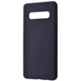 Аксессуар для смартфона WAVE Full Silicone Cover Black for Samsung G975 Galaxy S10+