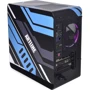 Корпус QUBE Eagle Vulkan Printed (QBX3M_WBNU3PV): Матеріал передній панелі алюминий