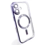 Чехол для iPhone BeCover Chrome Case with MagSafe Purple for iPhone 16 Plus (712079): Цвет фиолетовый