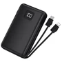 Внешний аккумулятор WIWU Power Bank 10000mAh Magnetic Wireless with Cable USB-C + Lightning Black (JC-15): Кабели/переходники для смартфонов в комплекте Нет