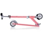 Самокат Globber FLOW Element Lights Coral Pink (розовый): Конструкция рамы складная