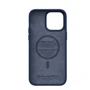 Чехол для iPhone Njord Salmon Leather MagSafe Case Blue (NA44SL01) for iPhone 14 Pro Max фото 5