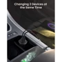 Зарядное устройство Ugreen Car Charger USB+USB-C CD130 20W Gray (30780): Тип автомобильное