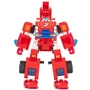 Конструктор-трансформер Super Wings Small Blocks 2-in-1 Buildable Transforming Vehicle Jett Джетт (EU385005)