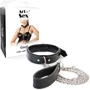 Ошейник c поводком из экокожи Art of Sex - Emoji Collar with Leash