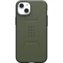 Чехол для iPhone Urban Armor Gear UAG Civilian Magsafe Olive Drab (114306117272) for iPhone 15 Plus: Материалы поликарбонат и полиуретан