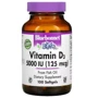 Bluebonnet Nutrition Vitamin D3 Витамин D3 5000IU (125 мкг) 100 желатиновых капсул
