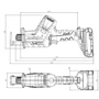 Сабельная пила Metabo SSE 18 LTX BL Compact (602366840): Уровень шума 82 дБ