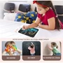Детский LCD планшет для рисования Beiens Единорог 10” Multicolor белый (К1009white)