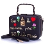 Женская сумка кросс боди Amelie Galanti черная (A981005-black)