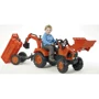 Детский трактор Falk Kubota на педалях Красный (2090Z): Вид трактор