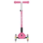 Самокат GLOBBER серии PRIMO FOLDABLE LIGHTS, розовый, колеса с подсветкой, до 50кг, 3+ (432-110-2): Конструкция рамы складная