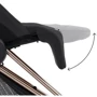 Прогулочная коляска Cybex Coya Rosegold Sepia Black (522004245): Количество блоков 1