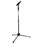 Телескопическая прямая микрофонная стойка Quik Lok A344 BK