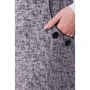 Платье FashionUp PL-1559B-42 42 серое повседневное до середины бедра: Вид Повседневные платья
