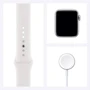 Apple Watch SE 40mm GPS Silver Aluminum Case with White Sport Band (MYDM2) Approved Витринный образец фото 6