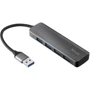 Адаптер Trust Adapter Halyx USB to 4xUSB Grey (23327_TRUST)