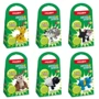 Набор для лепки Paulinda Super Dough Fun4one 6 в 1, животные (жираф, зебра, кот, обезьянка, овечка, собака)