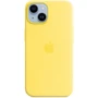 Чехол для iPhone Apple Silicone Case with MagSafe Canary Yellow (MQU73) for iPhone 14