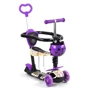 Самокат Best Scooter с защитным бампером фиолетовый (S 4394)