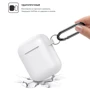 Чохол для навушників TPU Case with Belt White for Apple AirPods: Тип чохол