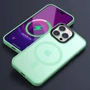 Чохол для iPhone Mobile Case TPU+PC Metal Buttons with MagSafe Colorful Mint для iPhone 13 Pro Max: Колір зеленый