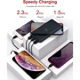 Внешний аккумулятор iWALK Power Bank Chic Air 10000mAh Wireless Charger Blue (UBC10000A): Кабели/переходники для смартфонов в комплекте USB Type-C