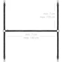 Фиксатор рук и ног для кровати Bedroom Fantasies Under the bed Restraint Set