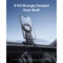 Тримач Baseus Car Holder Magnetic C02 Mega Black (C40169002113-00) для Apple iPhone 16 I 15 I 14 I 13 I 12 series фото 12