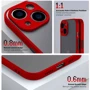 Чехол для телефонов ArmorStandart Frosted Matte Red for Xiaomi Redmi 12 4G (ARM68553): Тип накладка на заднюю часть