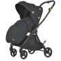 Коляска дитяча EL CAMINO ME 1078 VERSA Clover Black Чорний чорна рама (ME 1078 Clover Black): Матеріал коліс EVA