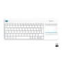 Клавіатура Logitech K400 Plus White UA (920-007146)