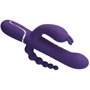 Вибратор с анальным и клиторальным стимулятором LYBAILE Pretty Love Cammy Dark Purple Twinkled Tenderness (BW-500036-2)