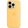 Чехол для iPhone Apple Silicone Case with MagSafe Sunglow (MPTM3) for iPhone 14 Pro: Цвет желтый