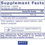 Pure Encapsulations CoQ10 500 mg 60 caps (PE-00308): Тип Коэнзим
