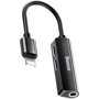 Адаптер Baseus Adapter L52 Lightning to 2xLightning+3.5mm Black (CALL52-01): Интерфейс подключения Lightning